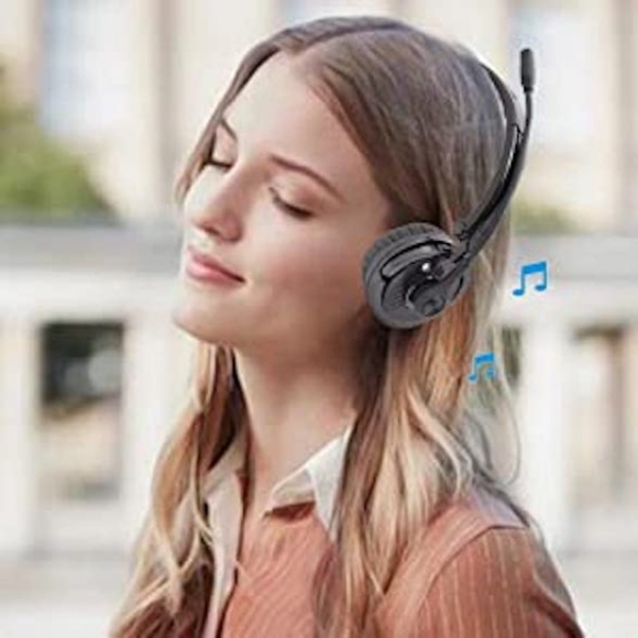 YAMAY M20 Bluetooth Headphones Bluetooth Headphones with Microphone, - Picture 12 of 13